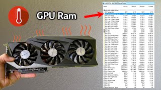 How To Check Vram Temperature On Graphic Card [upl. by Calen]