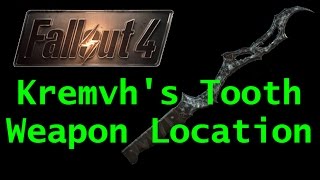 Fallout 4 Kremvhs Tooth Location [upl. by Eugenie389]