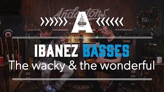 Wacky amp Wonderful Ibanez Basses  All About the Bass [upl. by Ruelu938]