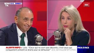 FaceàFace  Éric Zemmour [upl. by Rehpotsirc]