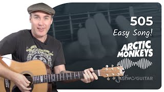 505 Easy Guitar Lesson  Arctic Monkeys [upl. by Rattray]