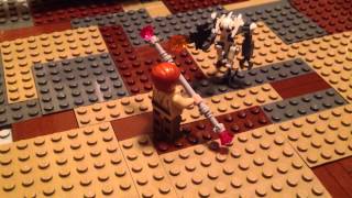 Star Wars General Grievous vs ObiWan Kenobi in LEGO Part 3 [upl. by Patman462]