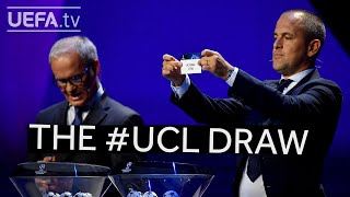 THE UCL GROUP STAGE DRAW [upl. by Neelehtak]