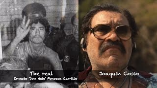 Narcos  The REAL people from Narcos Mexico  Cast vs Real life [upl. by Nanette]