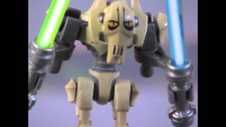 Lego ObiWan Kenobi vs General Grievous [upl. by Tirrell]