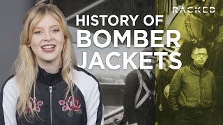 History of Bomber Jackets Why They’re Trending  Racked [upl. by Alyacim]