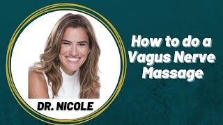 How To Do A Vagus Nerve Massage [upl. by Hoffmann]