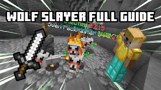 Hypixel Skyblock Wolf Slayer  FULL GUIDE [upl. by Eillen]