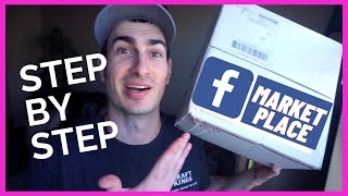 How to Ship on Facebook Marketplace  Shipping Tutorial [upl. by Kerrison]