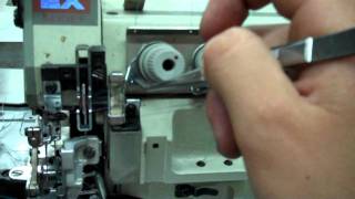 Threading Guide for 5 Thread Overlock Part 45  ABC Sewing Machine [upl. by Wilder]