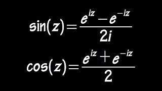 Complex definitions of sine and cosine [upl. by Kurtzman693]