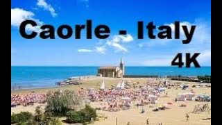 Caorle  Italy  Walking Tour [upl. by Enyrhtak]