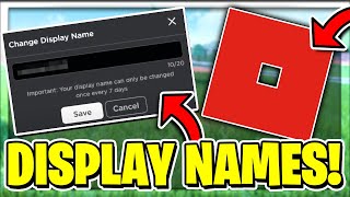 How To CHANGE YOUR ROBLOX DISPLAY NAME On PC MOBILE amp XBOX  Roblox Display Names [upl. by Drusilla]