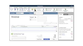 QuickBooks Desktop Payments Send an Invoice with a Pay Now Option [upl. by Gaidano]