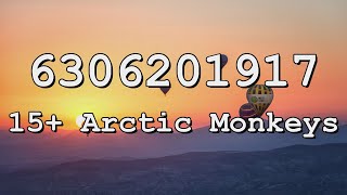 Arctic Monkeys Roblox Song IDs [upl. by Gio]