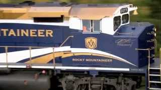 Rocky Mountaineer Train  Canadian Rockies [upl. by Asserat455]