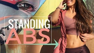 Flat Abs in 5 Minutes  Standing Abs Workout To Reduce Your Abdomen [upl. by Letsyrc]