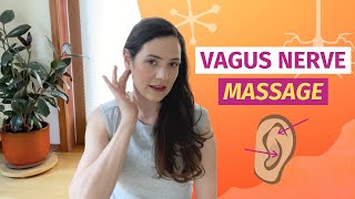 Vagus Nerve Massage For Stress And Anxiety Relief [upl. by Acinimod]