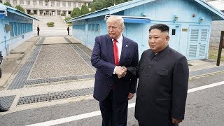 Special Report Trump meets North Koreas Kim Jong Un in the DMZ [upl. by Ayhdnas]