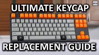 ULTIMATE Mechanical Keyboard Keycap Replacement quotHow Toquot Guide [upl. by Frodina167]