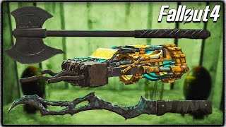 Fallout 4 Secret Melee Weapons Kremvhs Tooth Furious Power Fist amp Grognaks Axe Where to Find [upl. by Coh]