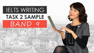 BAND 9 IELTS Writing Task 2 SAMPLE Essay  PROBLEM  SOLUTIONS [upl. by Natika]