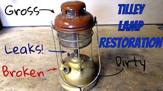 Restoring a 1950s Vintage Tilley Lamp [upl. by Ijar]