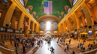 Walking Tour of Grand Central Terminal — New York City 【4K】🇺🇸 [upl. by Kerry]