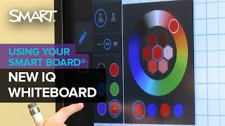 Getting to know your SMART Board with iQ technology New Whiteboard 2019 [upl. by Eniamirt868]