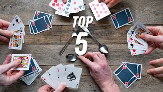 TOP 5 BEST CARD GAMES OF ALL TIME [upl. by Brittain]