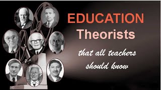 Prominent Theorists and Their Contributions to Education [upl. by Asetal]