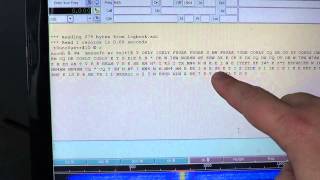 FLDIGI Tutorial decoding CW signals Morse Code [upl. by Agosto]