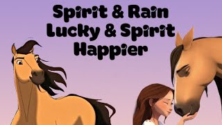 Spirit amp Rain  Spirit amp Lucky Happier AMV [upl. by Hamel]