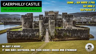 Caerphilly Castle  The Largest in Wales 2nd in Britain [upl. by Betthezul]