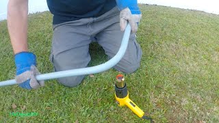 Bending PVC Conduit [upl. by Essirahs]