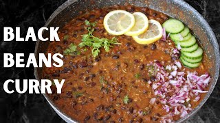 Black Beans Curry Vegan Recipe [upl. by Crosby520]