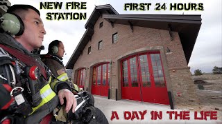 First 24 Hours in a New Fire Station  A Day in the Life [upl. by Hamlet764]