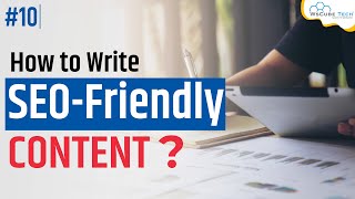 SEO Content Writing Tutorial  How to Write SEOfriendly Article for 1st Page Ranking [upl. by Refinnaej]