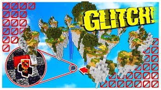 UNDER THE MAP BED WARS GLITCH works Minecraft BED WARS Trolling [upl. by Shelli399]