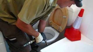 How To Water Jet A Blocked Toilet [upl. by Atik]