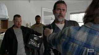 The Walking Dead 7x04 Carl Threatens Negan [upl. by Post520]