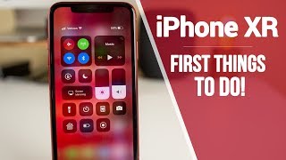 iPhone XR  First 12 Things To Do [upl. by Zysk]