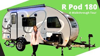 R Pod 180 by Forest River Walkthrough Tour [upl. by Avictor]