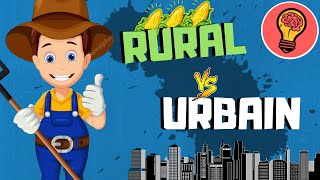 💡 MILIEU URBAIN vs MILIEU RURAL [upl. by Yecnuahc]