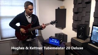 Hughes amp Kettner Tubemeister Deluxe 20  Demo NO TALKING [upl. by Malonis]