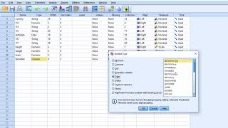 Calculate Age from Birthdate  SPSS Easy [upl. by Mulvihill]