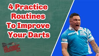 4 Practice Routines to Improve Your Darts  From Beginner to Pros [upl. by Laud]