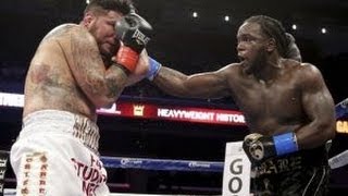 Bermane Stiverne WINS HEAVYWEIGHT TITLE BY KNOCKOUT vs Chris Arreola [upl. by Lynnet]