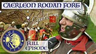 Caerleon Roman Legion Fort In Wales  Time Team [upl. by Ydne968]