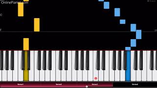 quotWhat Shall We Do with the Drunken Sailorquot  EASY Piano Tutorial [upl. by Adnawahs]